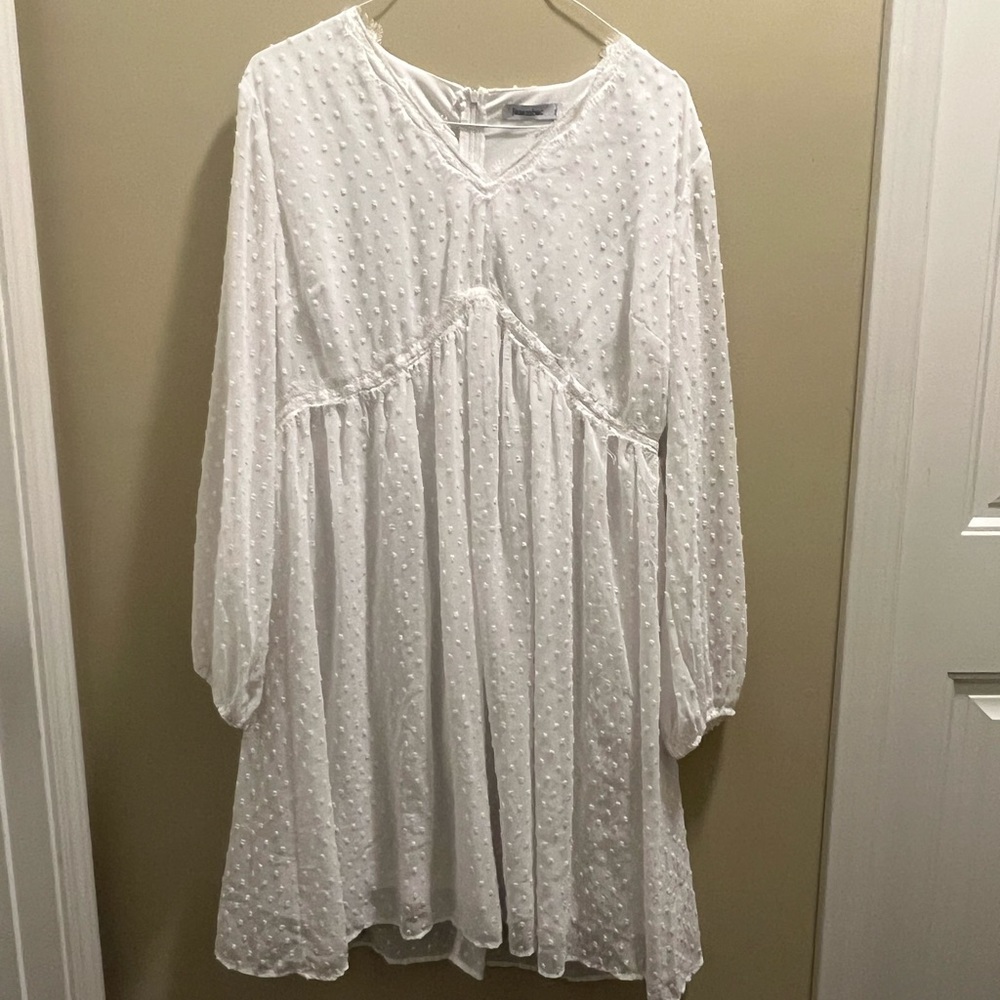 White dress